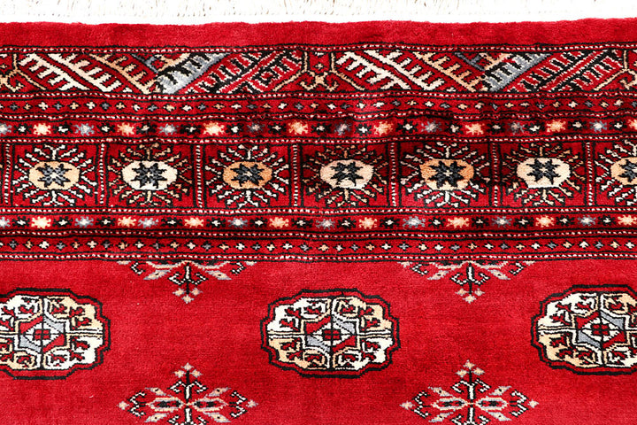 Firebrick Bokhara 5' 1 x 8' 1 - No. 60353 - ALRUG Rug Store