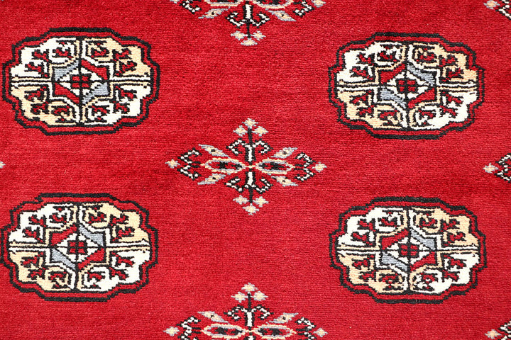 Firebrick Bokhara 5' 1 x 8' 1 - No. 60353 - ALRUG Rug Store