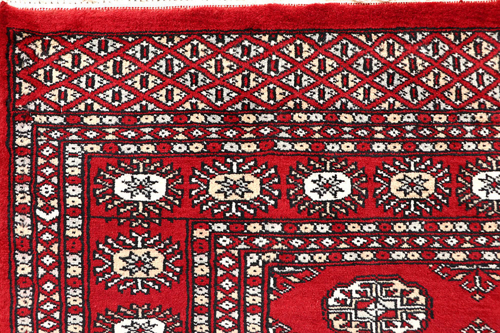 Firebrick Bokhara 5' 2 x 7' 3 - No. 60354 - ALRUG Rug Store