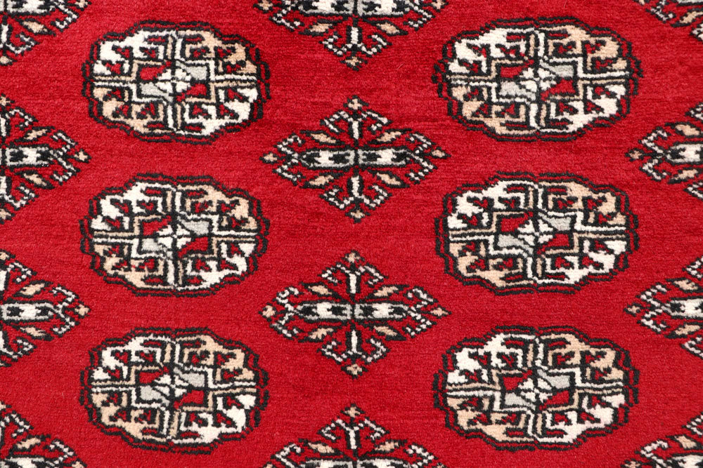 Firebrick Bokhara 5' 2 x 7' 3 - No. 60354 - ALRUG Rug Store