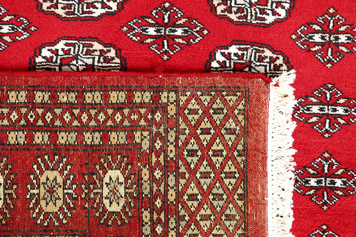 Firebrick Bokhara 5' 2 x 7' 3 - No. 60354 - ALRUG Rug Store