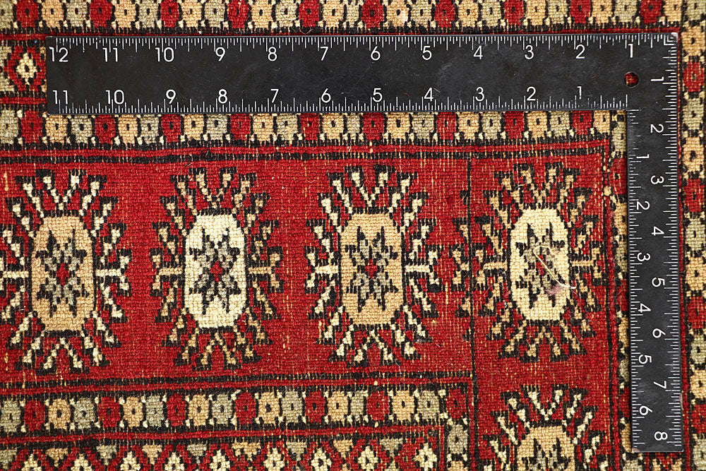 Firebrick Bokhara 5' 2 x 7' 3 - No. 60354 - ALRUG Rug Store