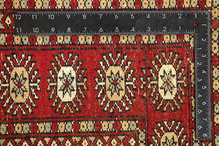 Firebrick Bokhara 5' 2 x 7' 3 - No. 60354 - ALRUG Rug Store