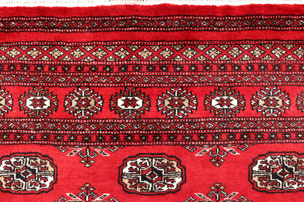 Firebrick Bokhara 5' 1 x 8' 6 - No. 60355 - ALRUG Rug Store
