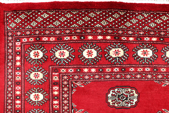 Firebrick Bokhara 4' 11 x 8' 2 - No. 60356 - ALRUG Rug Store