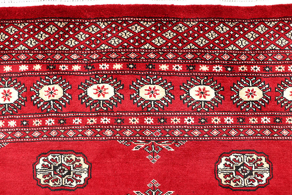 Firebrick Bokhara 4' 11 x 8' 2 - No. 60356 - ALRUG Rug Store