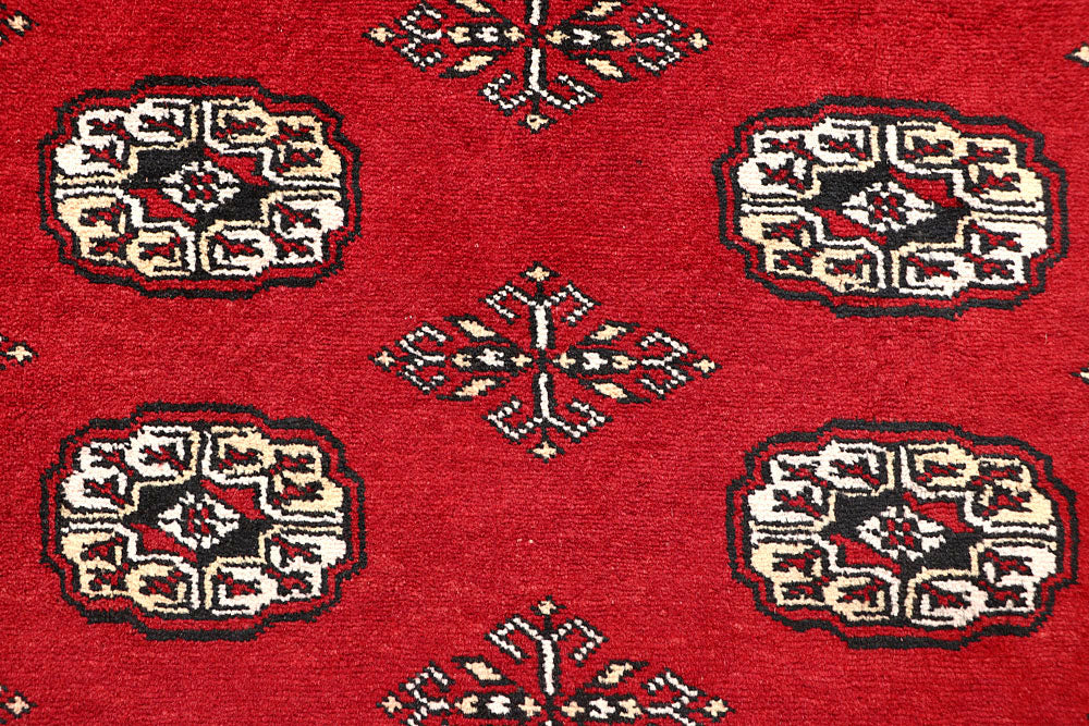 Firebrick Bokhara 5' 2 x 9' 1 - No. 60357 - ALRUG Rug Store