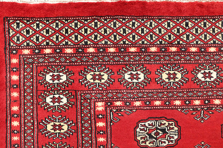 Firebrick Bokhara 5' x 8' 1 - No. 60358 - ALRUG Rug Store