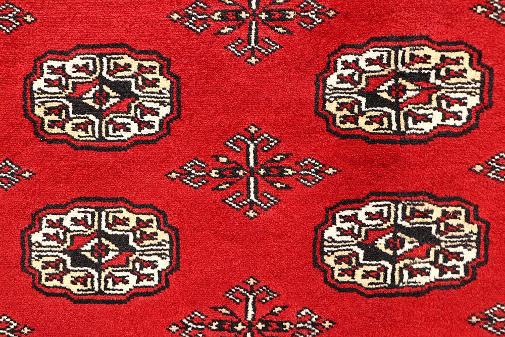 Firebrick Bokhara 5' x 8' 1 - No. 60358 - ALRUG Rug Store