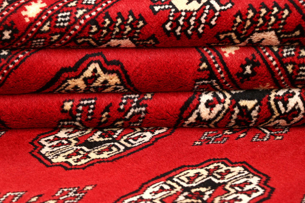 Firebrick Bokhara 5' x 8' 1 - No. 60358 - ALRUG Rug Store