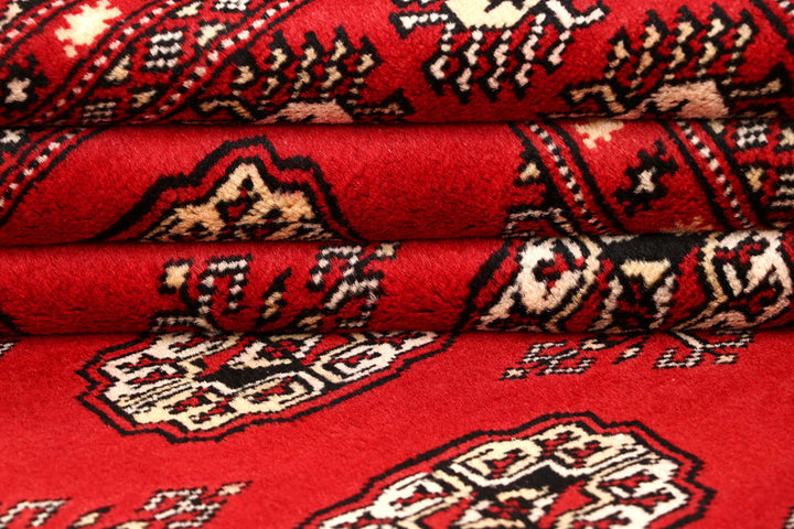 Firebrick Bokhara 5' x 8' 1 - No. 60358 - ALRUG Rug Store