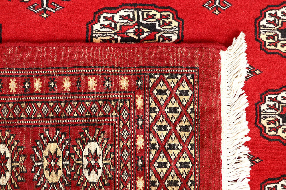 Firebrick Bokhara 5' x 8' 1 - No. 60358 - ALRUG Rug Store