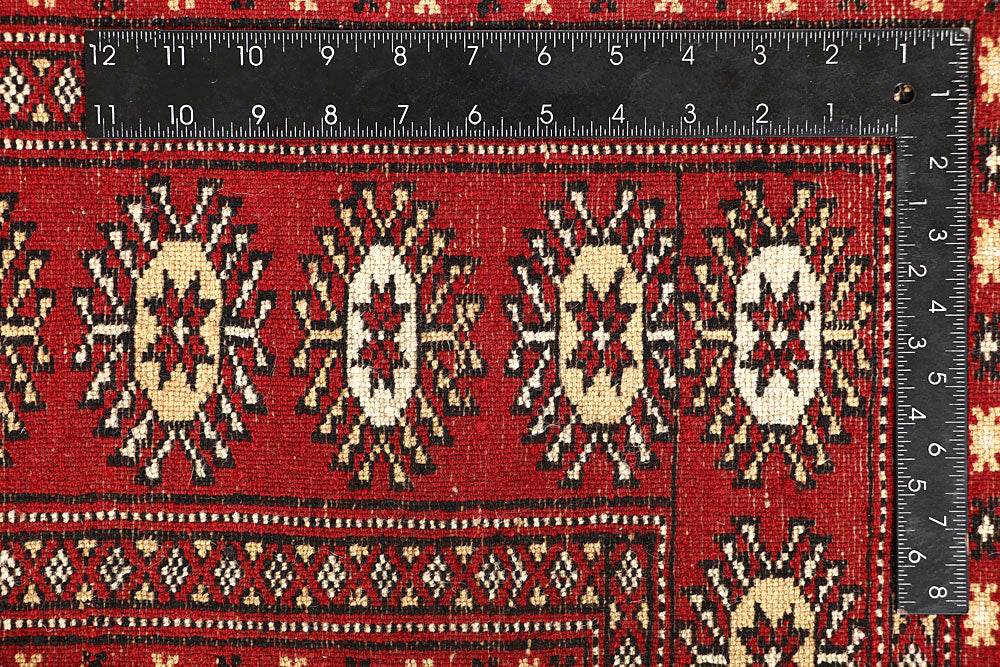 Firebrick Bokhara 5' x 8' 1 - No. 60358 - ALRUG Rug Store