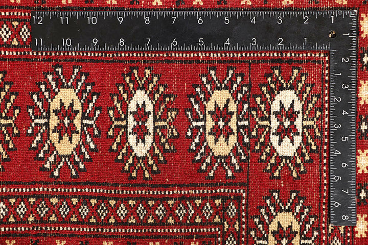 Firebrick Bokhara 5' x 8' 1 - No. 60358 - ALRUG Rug Store