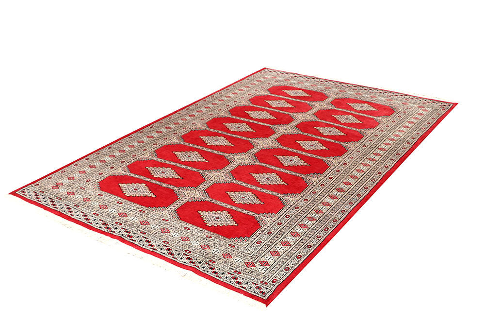 Red Jaldar 4' 11 x 7' 7 - No. 60365 - ALRUG Rug Store