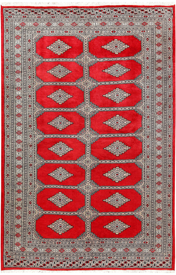 Red Jaldar 4' 11 x 7' 7 - No. 60365 - ALRUG Rug Store
