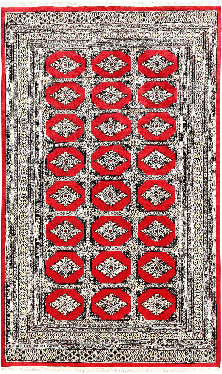 Red Jaldar 5'  2" x 8'  5" - No. QA52501