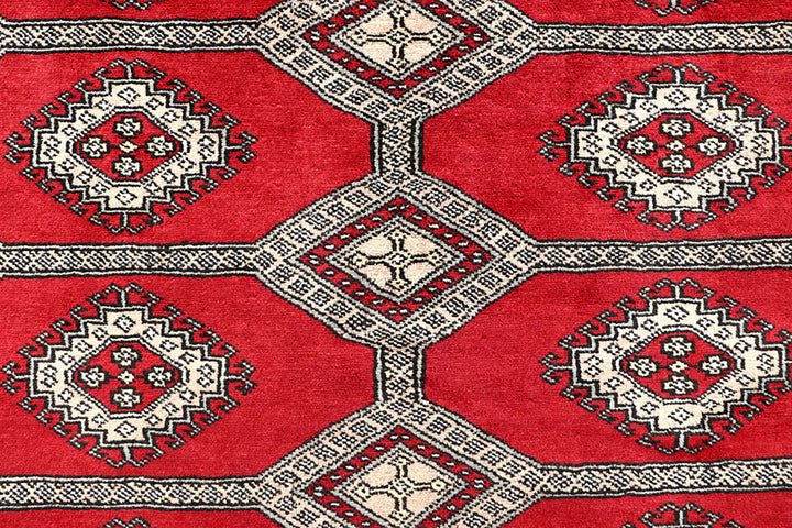 Red Jaldar 5'  1" x 8'  2" - No. QA22895