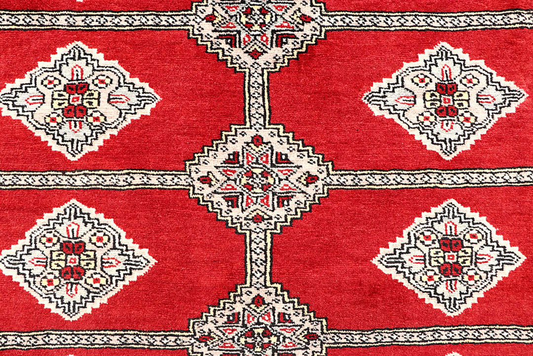 Red Jaldar 5'  1" x 8'  6" - No. QA13003