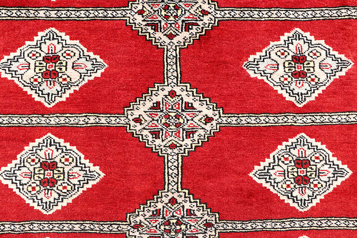 Red Jaldar 5'  1" x 8'  6" - No. QA13003