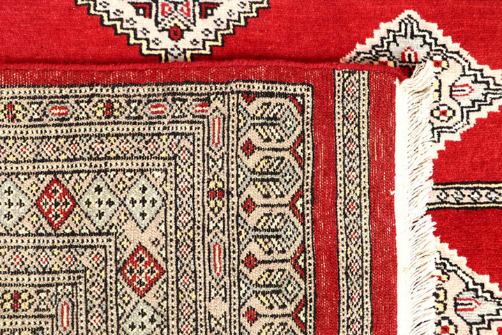 Red Jaldar 5'  1" x 8'  6" - No. QA13003