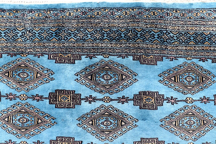 Sky Blue Jaldar 5'  1" x 8'  2" - No. QA40680