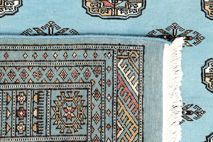 Sky Blue Bokhara 5' 1 x 7' 8 - No. 60387 - ALRUG Rug Store