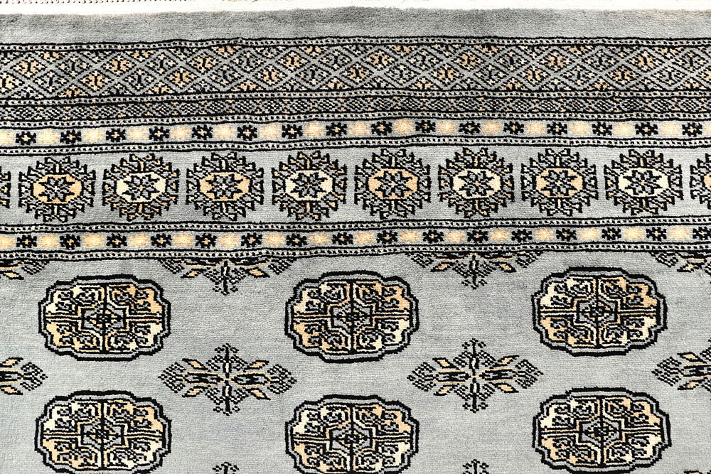 Silver Bokhara 5' x 8' 8 - No. 60389 - ALRUG Rug Store