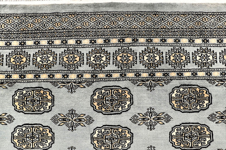 Silver Bokhara 5' x 8' 8 - No. 60389 - ALRUG Rug Store