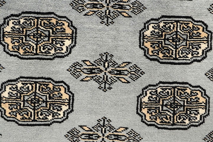 Silver Bokhara 5' x 8' 8 - No. 60389 - ALRUG Rug Store