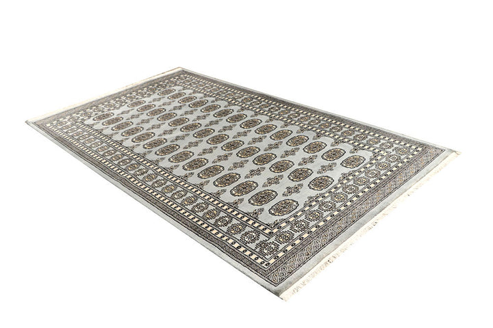Silver Bokhara 5' x 8' 8 - No. 60389 - ALRUG Rug Store