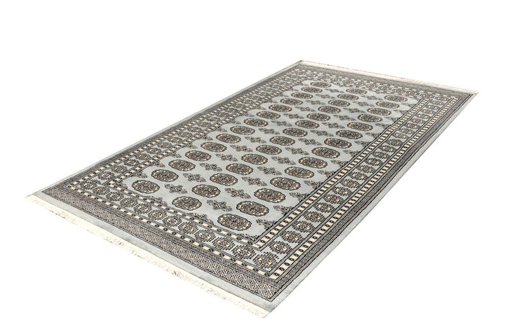 Silver Bokhara 5' x 8' 8 - No. 60389 - ALRUG Rug Store