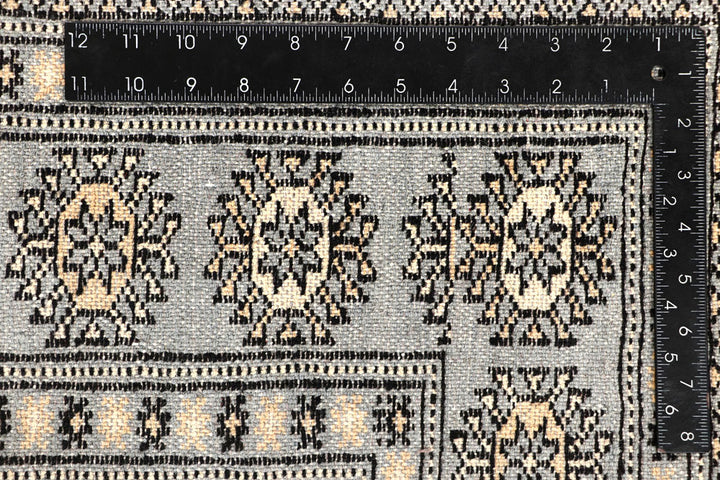 Silver Bokhara 5' x 8' 8 - No. 60389 - ALRUG Rug Store