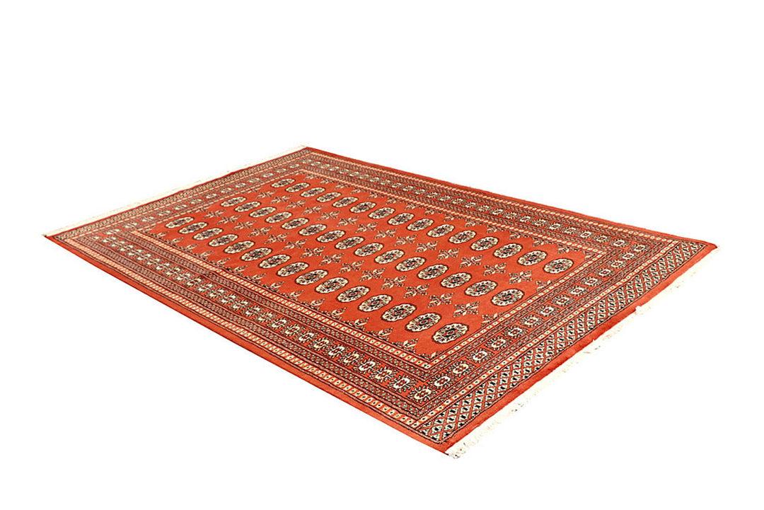 Orange Red Bokhara 5'  1" x 8'  1" - No. QA26472