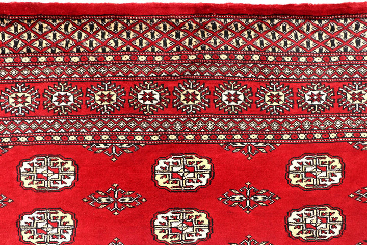 Firebrick Bokhara 5' 5 x 8' 6 - No. 60402 - ALRUG Rug Store