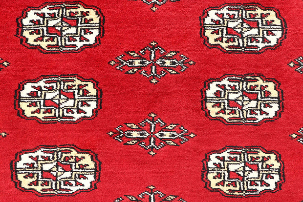 Firebrick Bokhara 5' 5 x 8' 6 - No. 60402 - ALRUG Rug Store