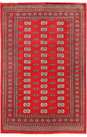 Firebrick Bokhara 5' 5 x 8' 6 - No. 60402 - ALRUG Rug Store
