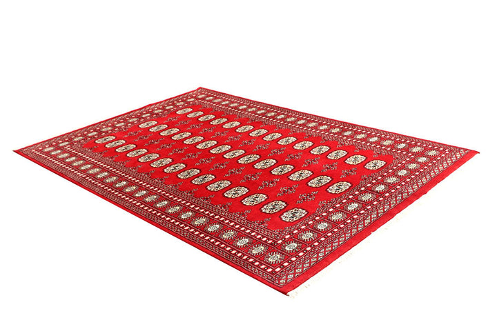 Firebrick Bokhara 5' 6 x 8' 1 - No. 60403 - ALRUG Rug Store