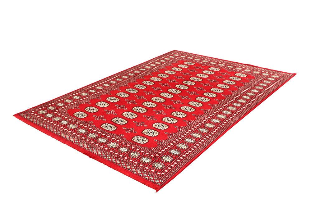 Firebrick Bokhara 5' 6 x 8' 1 - No. 60403 - ALRUG Rug Store