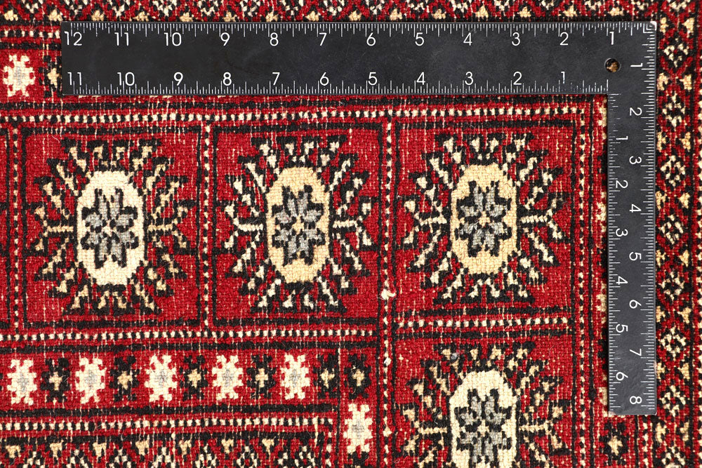 Firebrick Bokhara 5' 6 x 8' 1 - No. 60403 - ALRUG Rug Store
