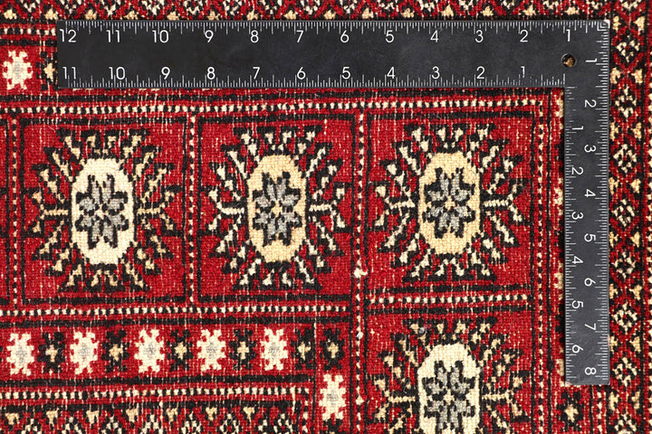 Firebrick Bokhara 5' 6 x 8' 1 - No. 60403 - ALRUG Rug Store