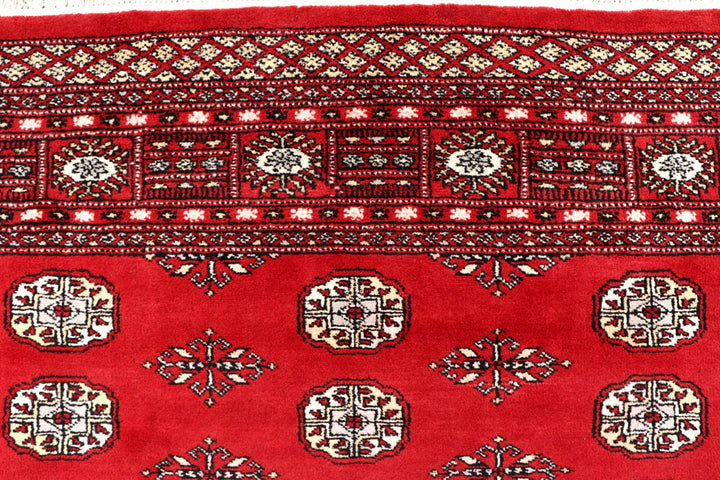 Firebrick Bokhara 5' 8 x 7' 9 - No. 60405 - ALRUG Rug Store