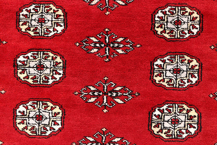 Firebrick Bokhara 5' 8 x 7' 9 - No. 60405 - ALRUG Rug Store