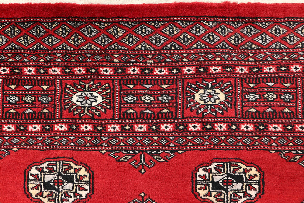 Red Bokhara 5' 6 x 8' 2 - No. 60407 - ALRUG Rug Store