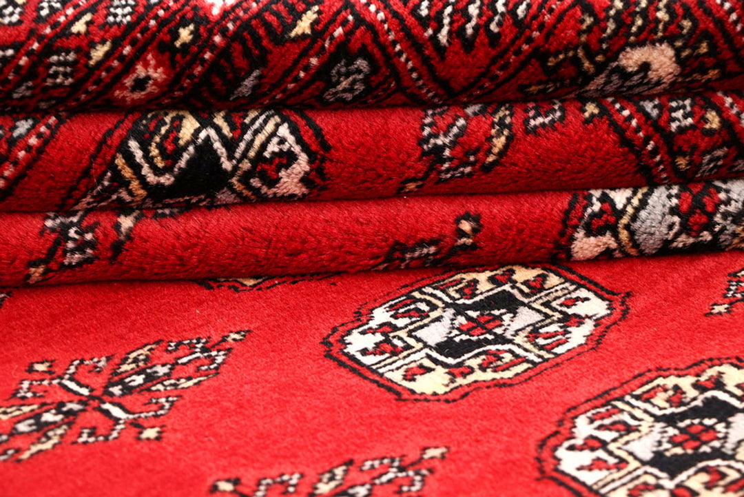 Red Bokhara 5'  6" x 8'  2" - No. QA46441