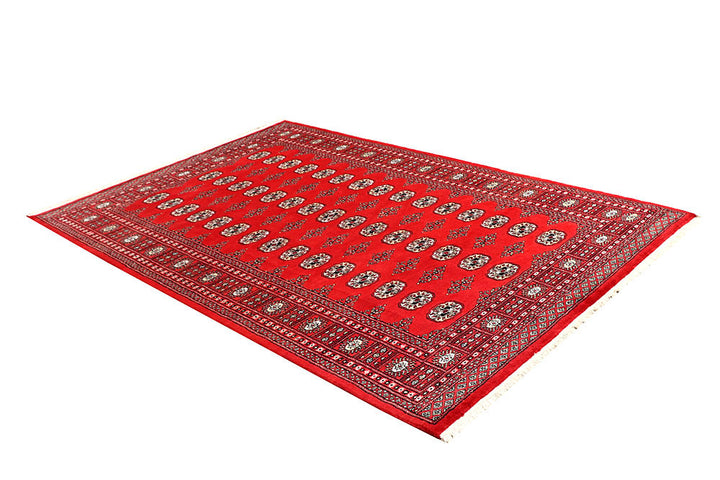 Red Bokhara 5' 6 x 8' 2 - No. 60407 - ALRUG Rug Store