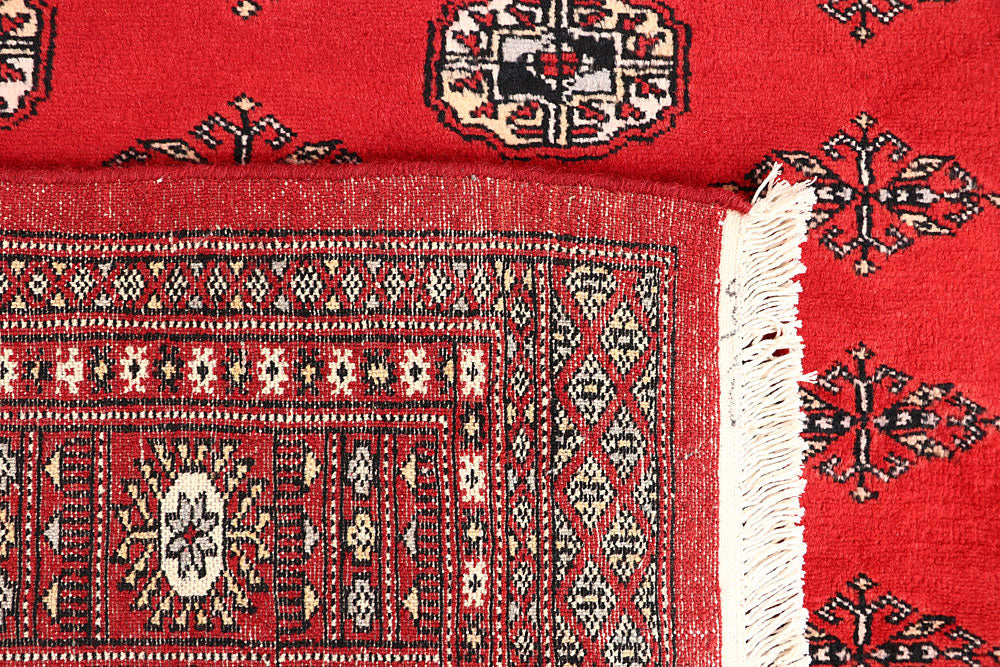 Red Bokhara 5' 6 x 8' 2 - No. 60407 - ALRUG Rug Store