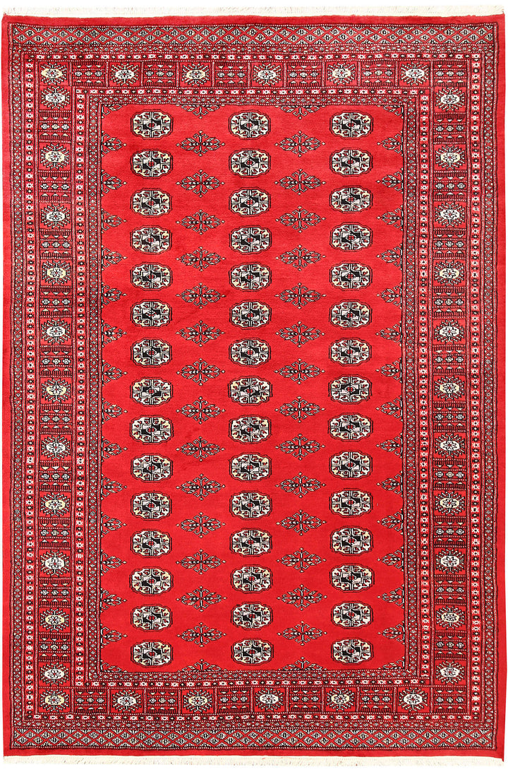 Red Bokhara 5'  6" x 8'  2" - No. QA46441