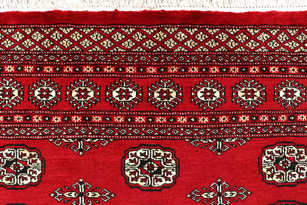 Red Bokhara 5' 7 x 8' 6 - No. 60409 - ALRUG Rug Store