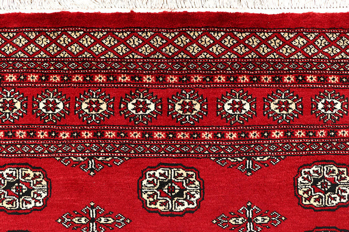 Red Bokhara 5' 7 x 8' 6 - No. 60409 - ALRUG Rug Store